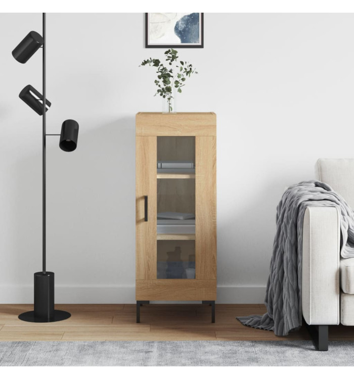 Buffet Chêne sonoma 34,5x34x90 cm Bois d'ingénierie | Mobilier & Déco