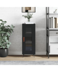 Buffet Noir 34,5x34x90 cm Bois d'ingénierie | Mobilier & Déco