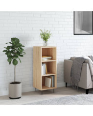 Buffet chêne sonoma 34,5x32,5x90 cm bois d'ingénierie | Mobilier & Déco