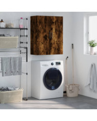 Armoire murale chêne fumé 69,5x34x90 cm | Mobilier & Déco