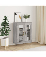 Buffet sonoma gris 69,5x34x90 cm bois d'ingénierie | Mobilier & Déco