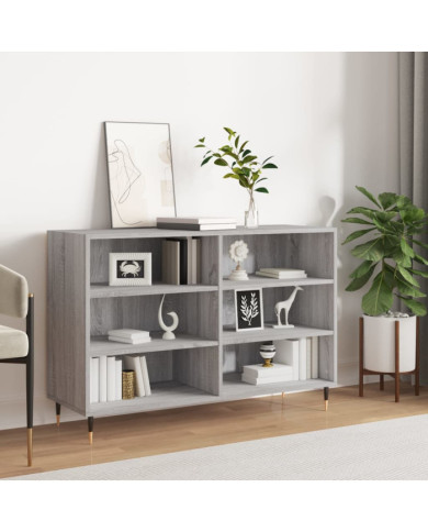 Buffet sonoma gris 103,5x35x70 cm bois d'ingénierie | Mobilier & Déco