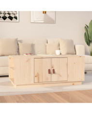 Table basse 100x50x41 cm Bois massif de pin | Mobilier & Déco