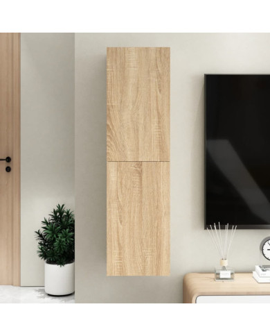 Meuble TV Chêne sonoma 30,5x30x110 cm Bois d’ingénierie | Mobilier & Déco