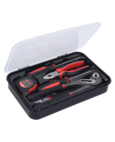 FX-Tools Ensemble d'outils en boîte 9 pcs | Mobilier & Déco