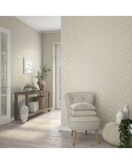 Noordwand Papier peint Topchic Tone On Tone Diamonds Beige métallisé | Mobilier & Déco