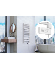 EISL Radiateur de salle de bain avec minuterie Blanc 120x50x15 cm | Mobilier & Déco