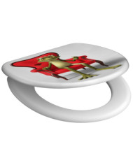 SCHÜTTE Siège de toilette avec fermeture en douceur FROG KING | Mobilier & Déco
