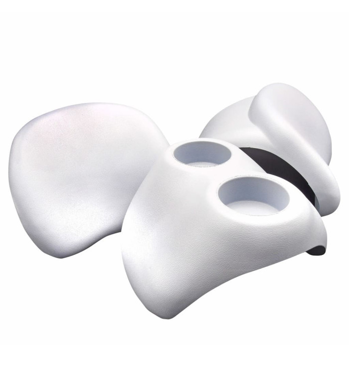 Infinite Spa Appuie-tête et porte-gobelet PU | Mobilier & Déco
