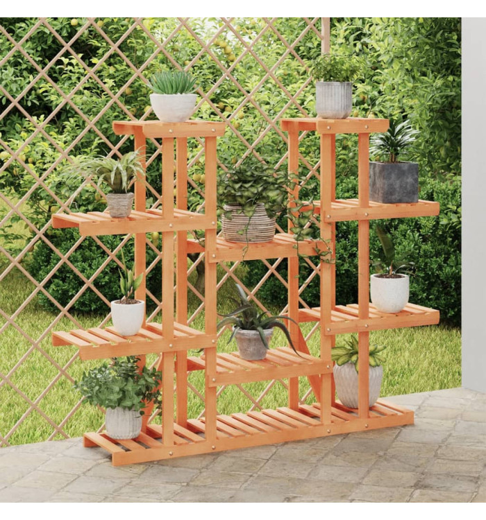 Support à fleurs 110x25x110,5 cm bois massif de sapin | Mobilier & Déco