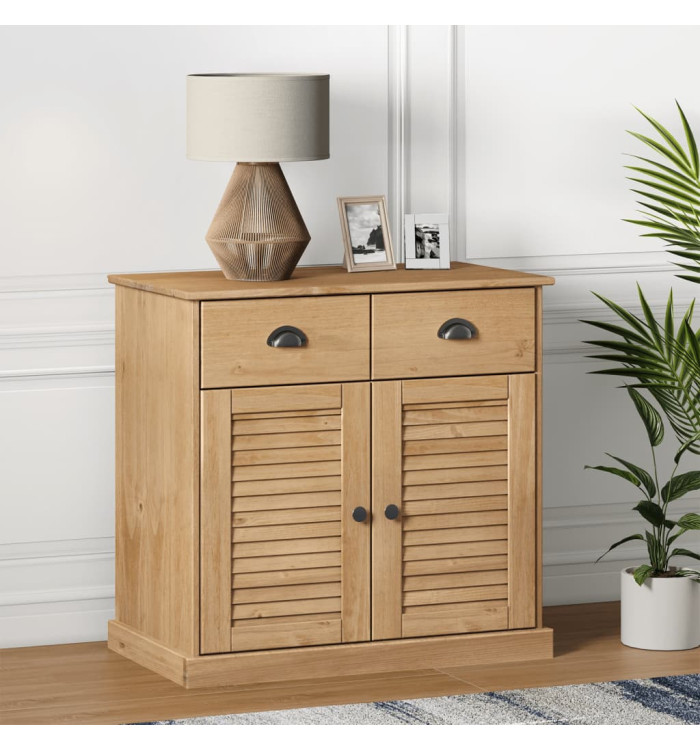 Buffet avec tiroirs VIGO 78x40x75 cm bois massif de pin | Mobilier & Déco