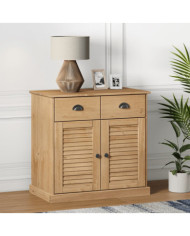 Buffet avec tiroirs VIGO 78x40x75 cm bois massif de pin | Mobilier & Déco