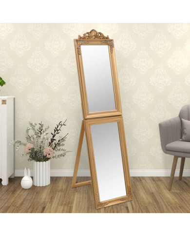 Miroir sur pied Doré 50x200 cm | Mobilier & Déco