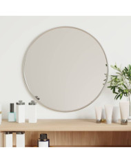 Miroir mural Argenté Ø 40 cm Rond | Mobilier & Déco