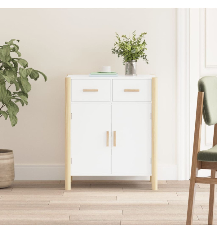 Buffet Blanc 62x38x75 cm Bois d'ingénierie | Mobilier & Déco