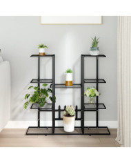 Support à plantes 94,5x25x89 cm Noir Fer | Mobilier & Déco