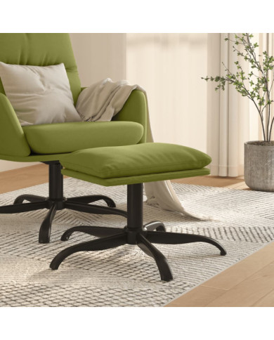 Repose-pied Vert clair 60x60x36 cm Velours | Mobilier & Déco