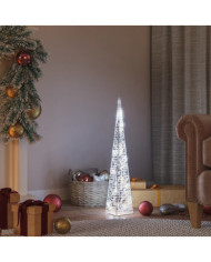 Cône lumineux décoratif à LED Acrylique Blanc froid 60 cm | Mobilier & Déco