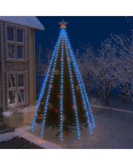 Guirlande lumineuse avec 500 LED Bleu 500 cm Int/Ext | Mobilier & Déco