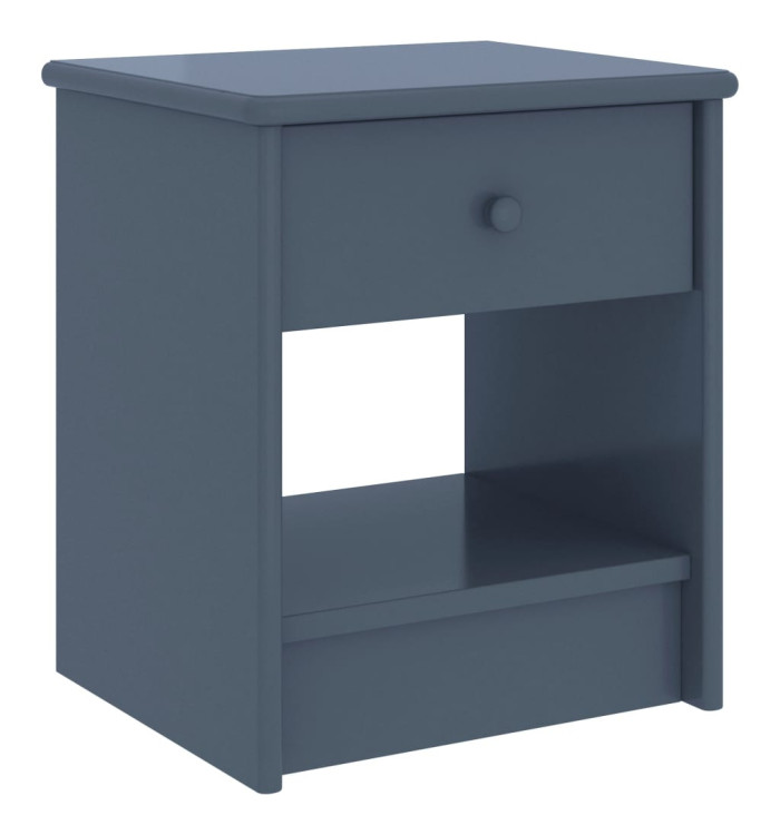 Table de chevet Gris clair 35x30x40 cm Bois de pin massif | Mobilier & Déco