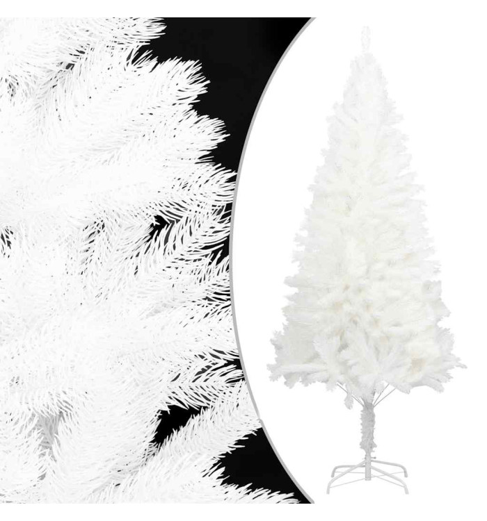 Arbre de Noël artificiel aiguilles réalistes blanc 240 cm | Mobilier & Déco