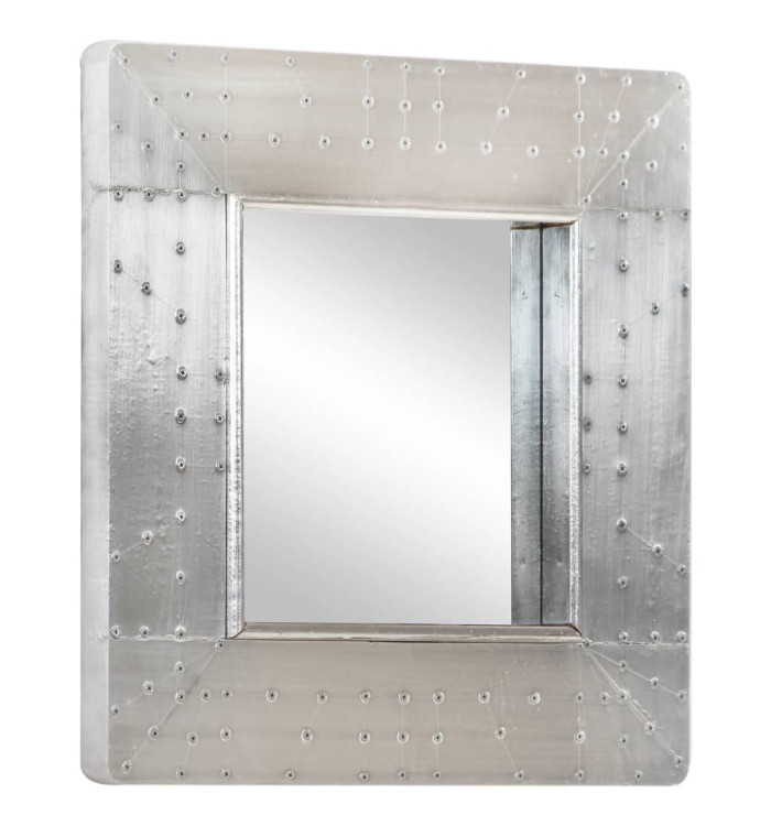Miroir de style aviation 50x50 cm Métal | Mobilier & Déco