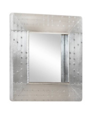 Miroir de style aviation 50x50 cm Métal | Mobilier & Déco