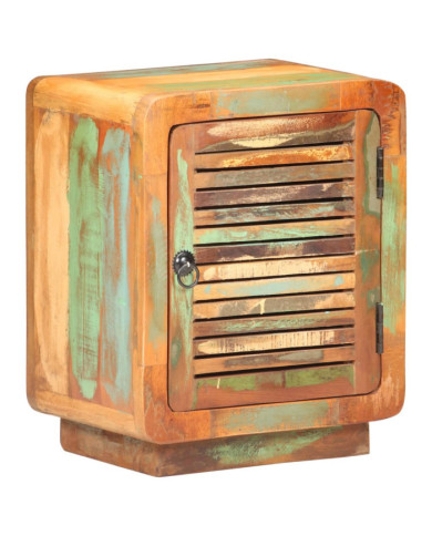 Table de chevet 40 x 30 x 50 cm Bois de récupération massif | Mobilier & Déco