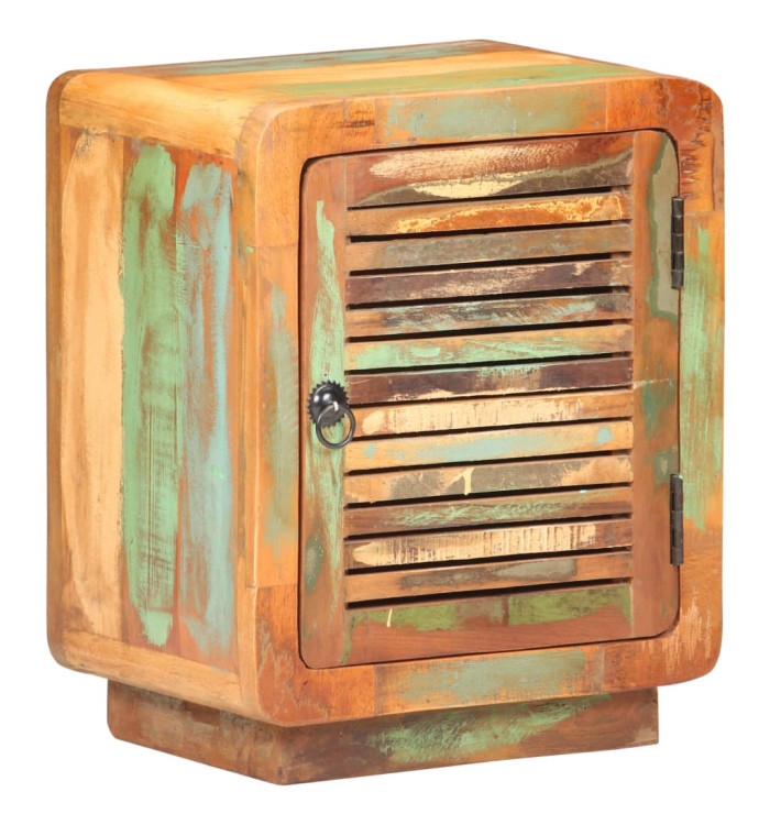 Table de chevet 40 x 30 x 50 cm Bois de récupération massif | Mobilier & Déco