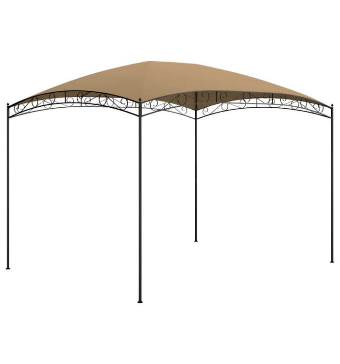 Belvédère 3x4x2,65 m Taupe 180 g/m² | Mobilier & Déco