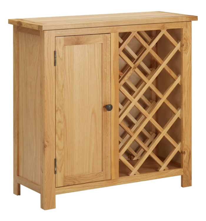 Casier à bouteilles 11 bouteilles 80x32x80cm Bois de chêne | Mobilier & Déco