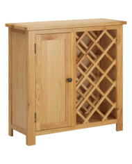 Casier à bouteilles 11 bouteilles 80x32x80cm Bois de chêne | Mobilier & Déco