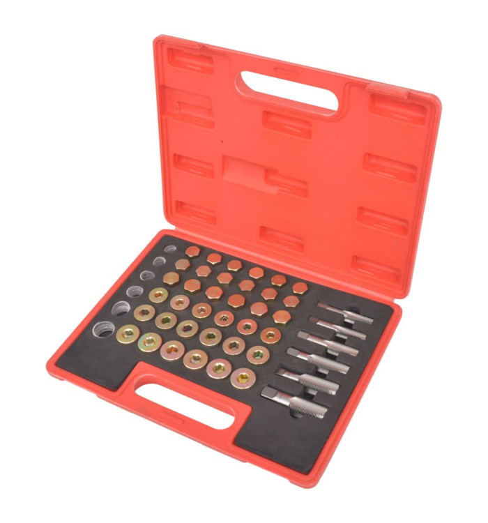 Kit de réparation de filetage de bouchon de vidange d'huile | Mobilier & Déco