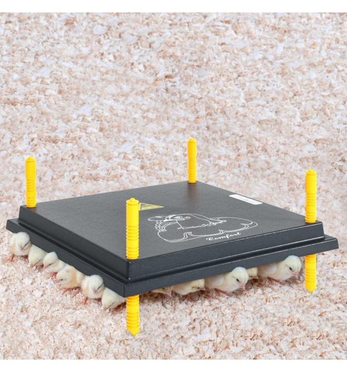 Plaque chauffante pour poussins avec régulateur de température | Mobilier & Déco
