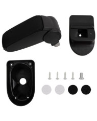 Accoudoir de voiture noir 13x36x(30-46) cm ABS | Mobilier & Déco