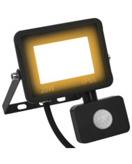 Projecteur à LED avec capteur 20 W Blanc chaud | Mobilier & Déco
