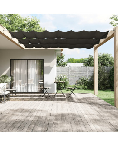 Auvent vertical Anthracite 60x800 cm Tissu oxford | Mobilier & Déco