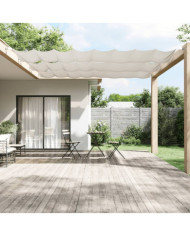 Auvent vertical Blanc 60x600 cm Tissu oxford | Mobilier & Déco