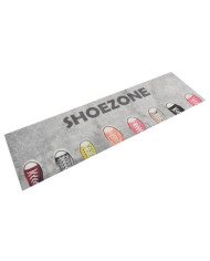Tapis de cuisine lavable impression shoezone 45x150 cm velours | Mobilier & Déco