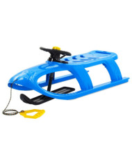 Traîneau avec volant Bleu 102,5x40x23 cm Polypropylène | Mobilier & Déco