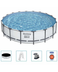 Bestway Ensemble de piscine Steel Pro MAX 549x122 cm | Mobilier & Déco