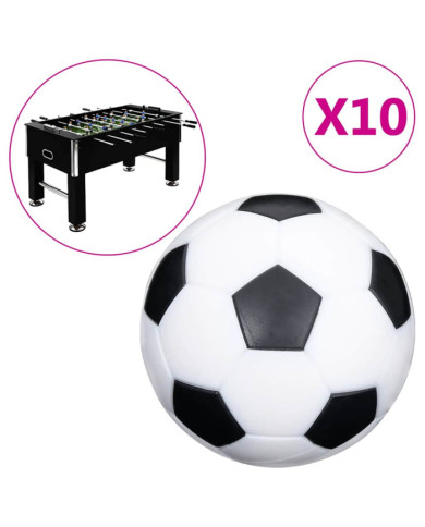 Ballons de baby-foot 10 pcs 32 mm ABS | Mobilier & Déco