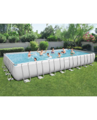 Bestway Ensemble de piscine Power Steel 956x488x132 cm | Mobilier & Déco