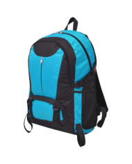 Sac à dos de randonnée 40 L Noir et bleu | Mobilier & Déco