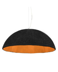 Lampe suspendue Noir et doré Ø70 cm E27 | Mobilier & Déco