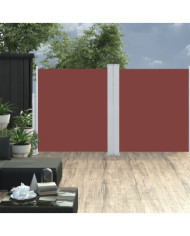 Auvent latéral rétractable Marron 140 x 600 cm | Mobilier & Déco