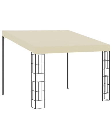 Belvédère mural 3x3 m Crème Tissu | Mobilier & Déco
