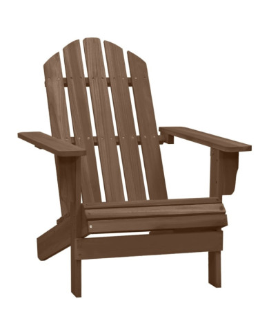 Chaise de jardin Bois Marron | Mobilier & Déco