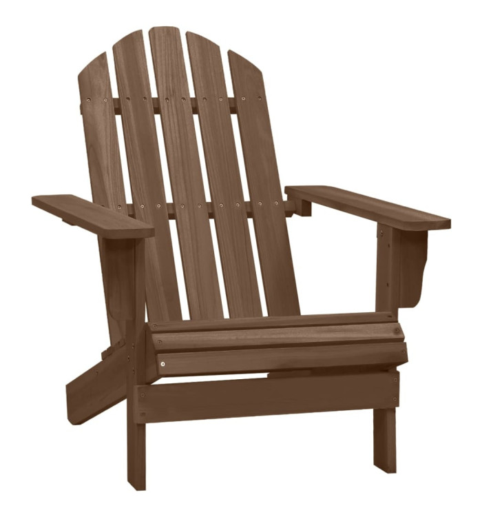 Chaise de jardin Bois Marron | Mobilier & Déco