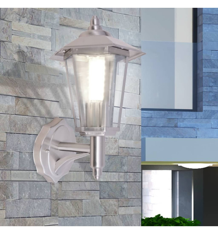 Lampe murale extérieure Acier inoxydable | Mobilier & Déco